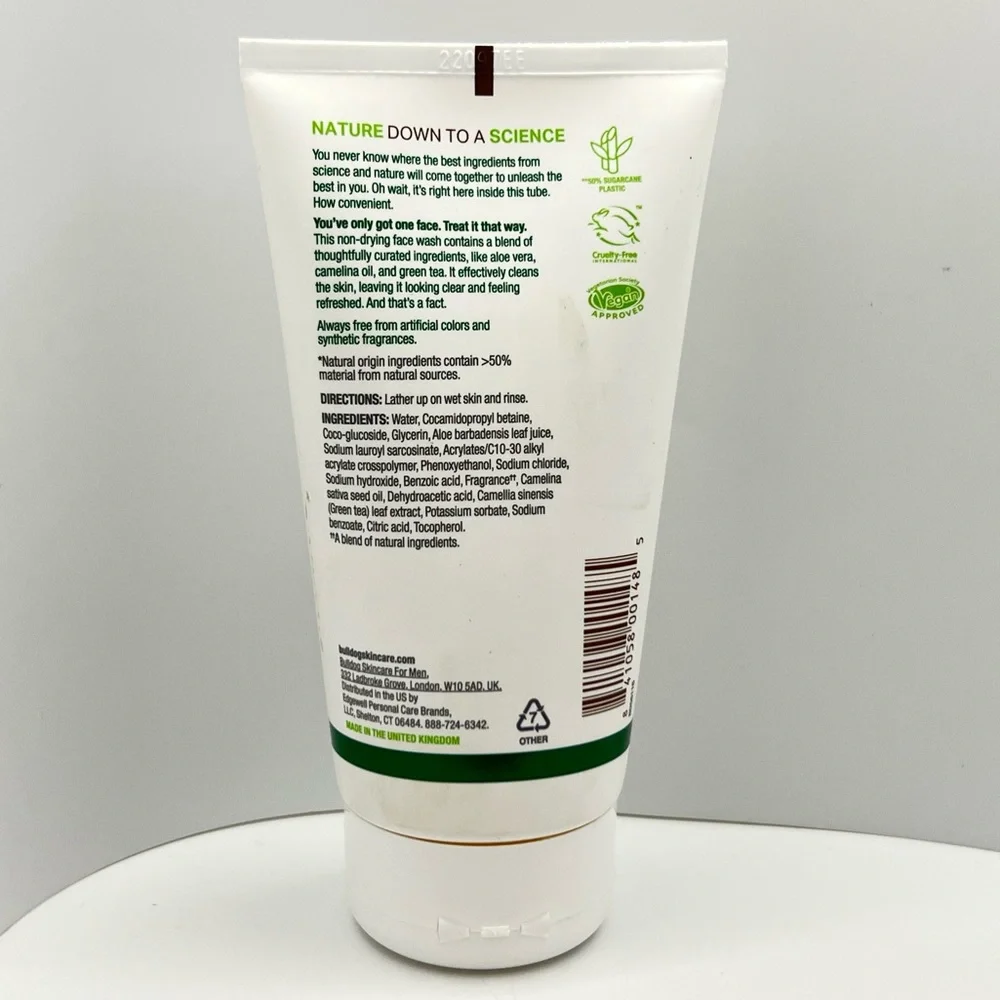 🦋$4 ~ Bulldog Skincare for Men ~ Original Face Wash ~ New